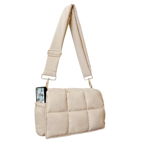 BOTTEGA DUPE Designer Puffer Shoulder Bag Crossbody Quilted Handbag
